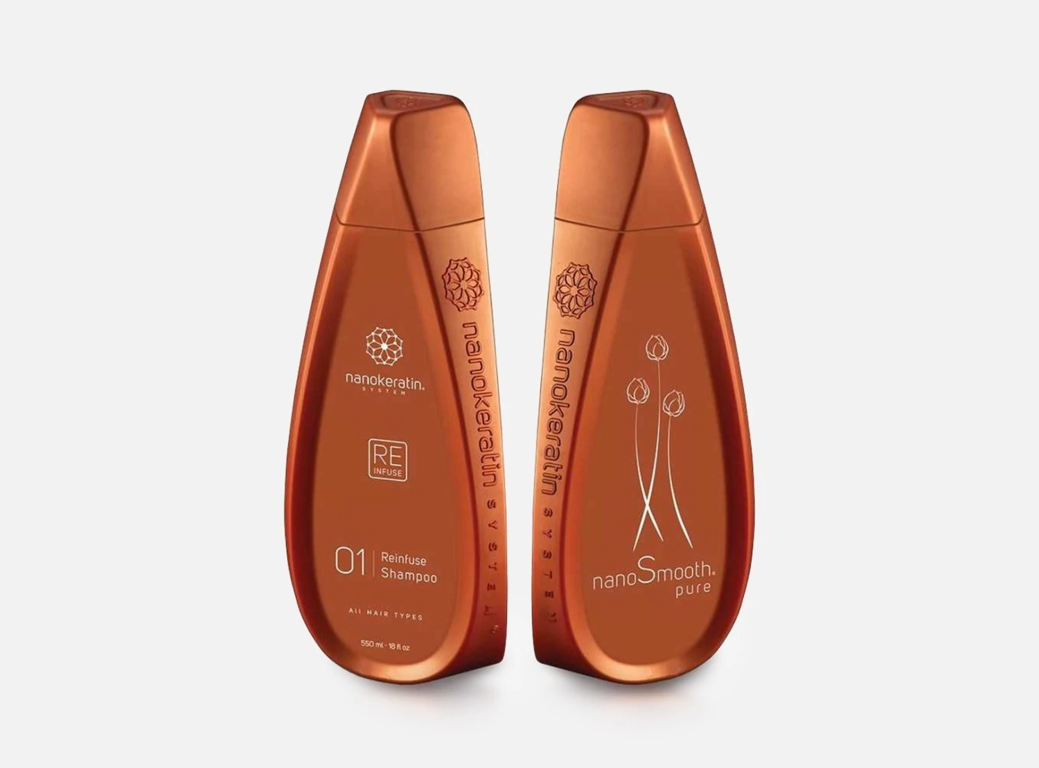 NANOKERATIN NANOSMOOTH PURE REINFUSE SHAMPOO 3 NANOKERATIN NANOSMOOTH PURE REINFUSE SHAMPOO