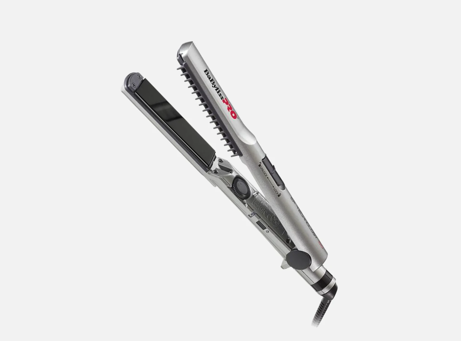 Babyliss Pro Bab2670epe Piastra Sleek + Straightener With Comb Larghezza 25mm 4 Babyliss Pro Bab2670epe Piastra Sleek + Straightener With Comb Larghezza 25mm - immagine 2