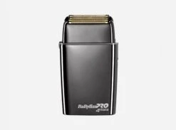 Babyliss Pro 4artist FXFS2GSE/foilfx02 Shaver Rasoio Di Finitura Doppia Lama Antracite