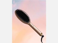 SPAZZOLA LISCIANTE GHD GLIDE Sunsthetic Color Sun-Kissed Bronze -Bellezza e Lusso ecommerce new copia copiaghd sunsthetic glide tramonto primavera estate 2023