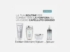 Kérastase Symbiose Bain Pureté Anti-Pelliculaire 250ml Shampoo Antiforfora Purificante Cute Grassa -Bellezza e Lusso kerastae symbiose anti forfora cute grassa