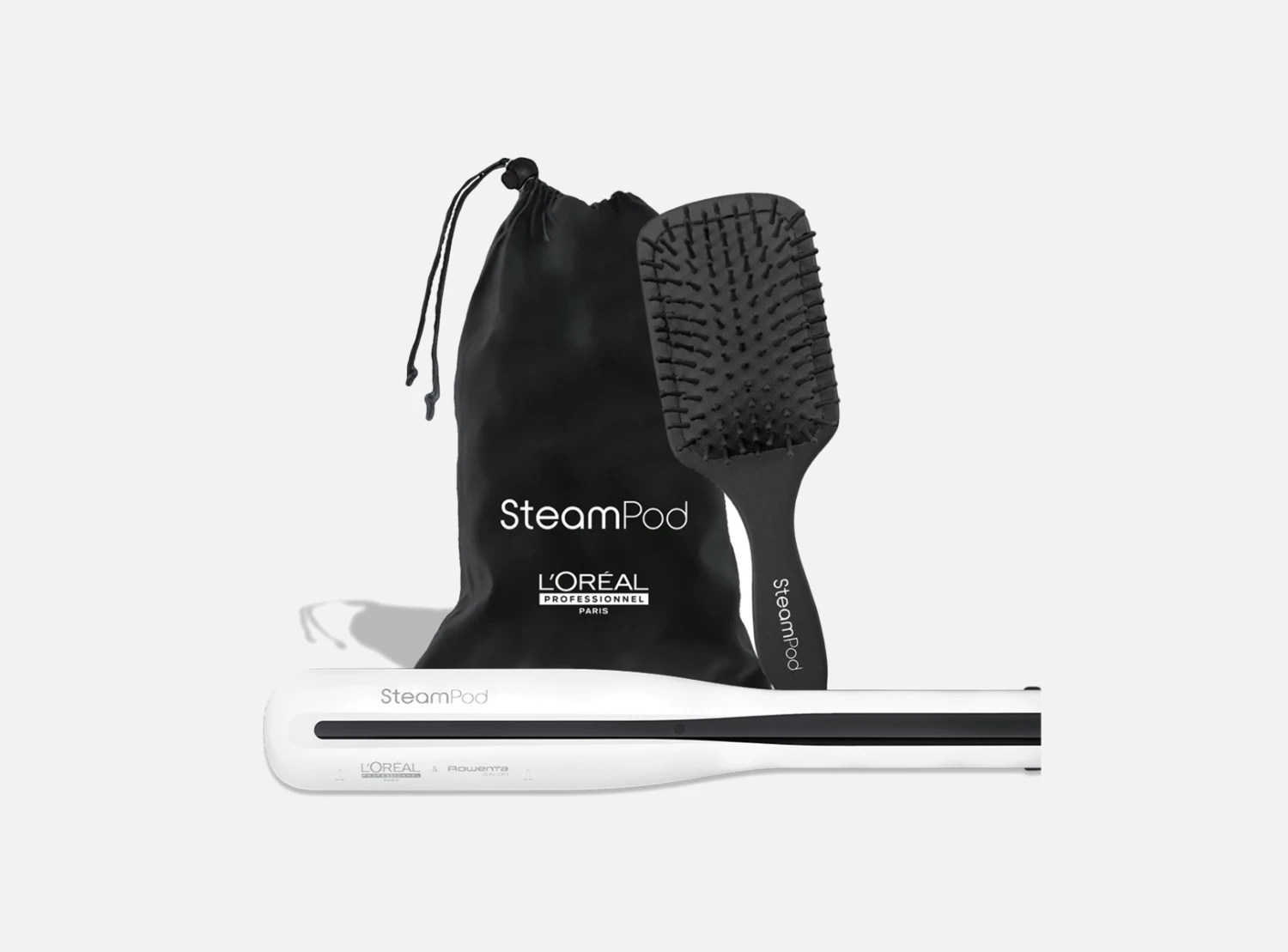 Steampod 3.0 Back To Glam - Piastra A Vapore Con Spazzola Da Borsa E Pouch Multiuso In Omaggio 3 Steampod 3.0 Back To Glam - Piastra A Vapore Con Spazzola Da Borsa E Pouch Multiuso In Omaggio