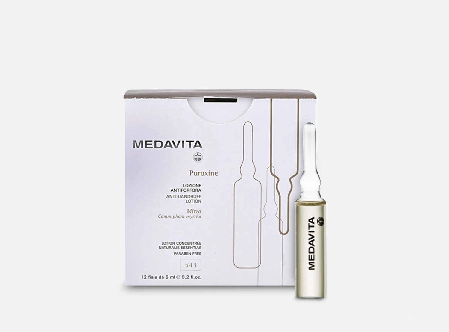 Medavita Puroxine Lozione Antiforfora In Fiale 12x6ml 3 Medavita Puroxine Lozione Antiforfora In Fiale 12x6ml