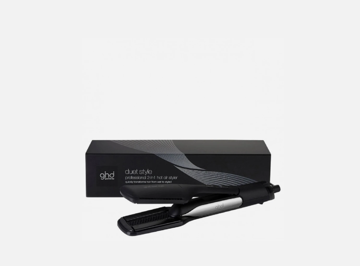 Nuova Ghd Duet Style Piastra Asciugacapelli 2in1 Nera 3 Nuova Ghd Duet Style Piastra Asciugacapelli 2in1 Nera