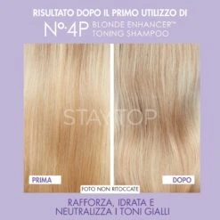 Olaplex N°4P Purple Blonde Enhancer Toning Shampoo 250 Ml -Bellezza e Lusso opx140626 6