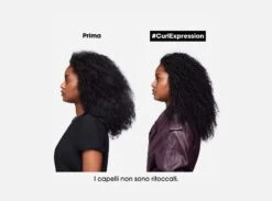 L’Oréal Professionnel Curl Expression Maschera Idratante Capelli Ricci 500ml -Bellezza e Lusso prima dopo capelli riccio ampio curl expression loreal professionnel 2 1