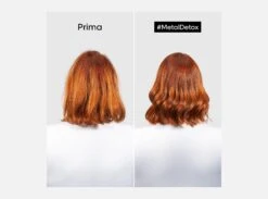 L’Oreal Professionnel Metal Detox Crema 100ml -Bellezza e Lusso prima dopo metal detox crema l oreal professionnel capelli colorati