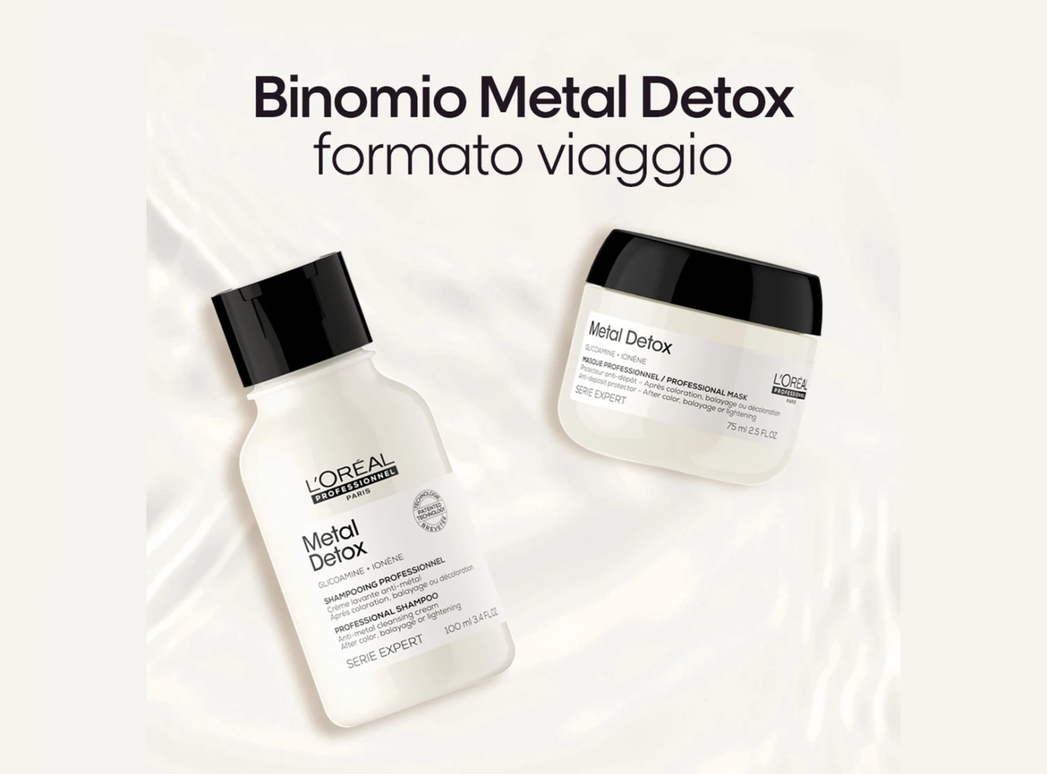 SteamPod Bundle Con Piastra A Vapore + Shampoo&Maschera Metal Detox L’Oreal Professionnel In Omaggio 9 SteamPod Bundle Con Piastra A Vapore + Shampoo&Maschera Metal Detox L’Oreal Professionnel In Omaggio - immagine 7