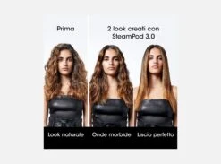 Steampod 3.0 Back To Glam - Piastra A Vapore Con Spazzola Da Borsa E Pouch Multiuso In Omaggio 14 Steampod 3.0 Back To Glam - Piastra A Vapore Con Spazzola Da Borsa E Pouch Multiuso In Omaggio -Bellezza e Lusso steampod 3.0 capelli mossi 3