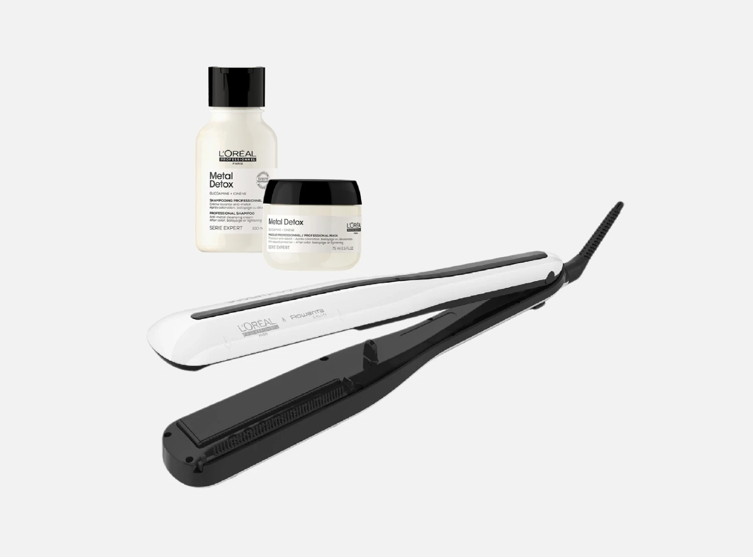 SteamPod Bundle Con Piastra A Vapore + Shampoo&Maschera Metal Detox L’Oreal Professionnel In Omaggio 8 SteamPod Bundle Con Piastra A Vapore + Shampoo&Maschera Metal Detox L’Oreal Professionnel In Omaggio - immagine 6